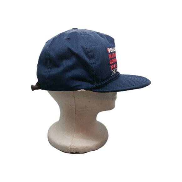 VINTAGE 1992 CLINTON GORE DNC Press Staff Hat Cap Presidential Collectible - Picture 2 of 10